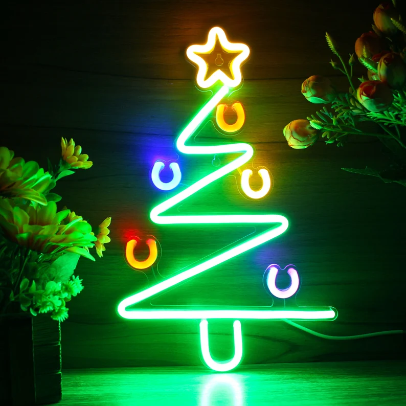 Christmas Tree Neon Sign