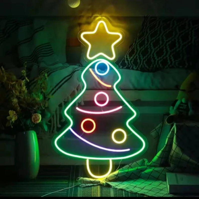 Christmas Tree Neon Sign