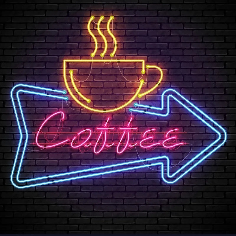Coffee Shop Neon Sign