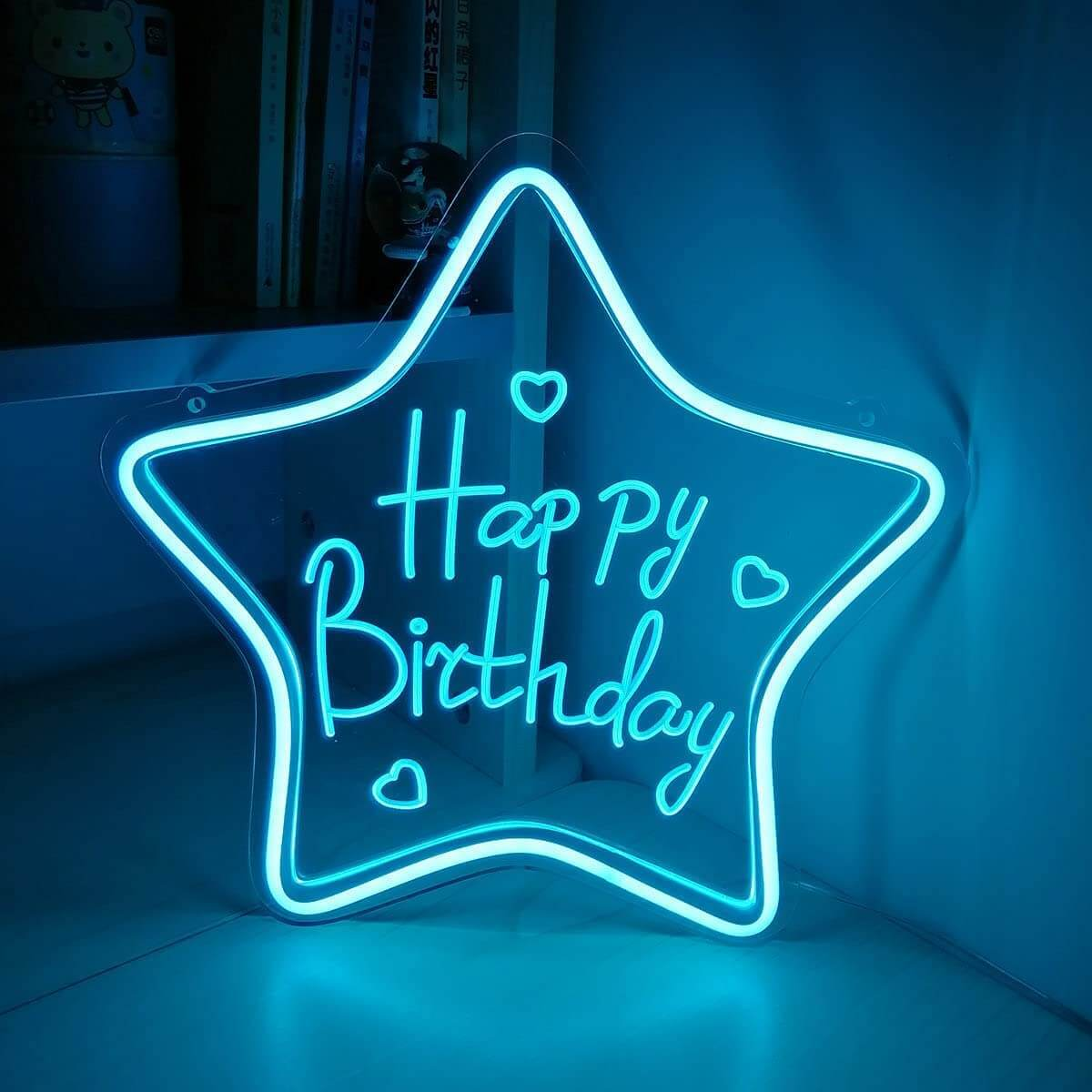Happy Birthday Neon Light Sign