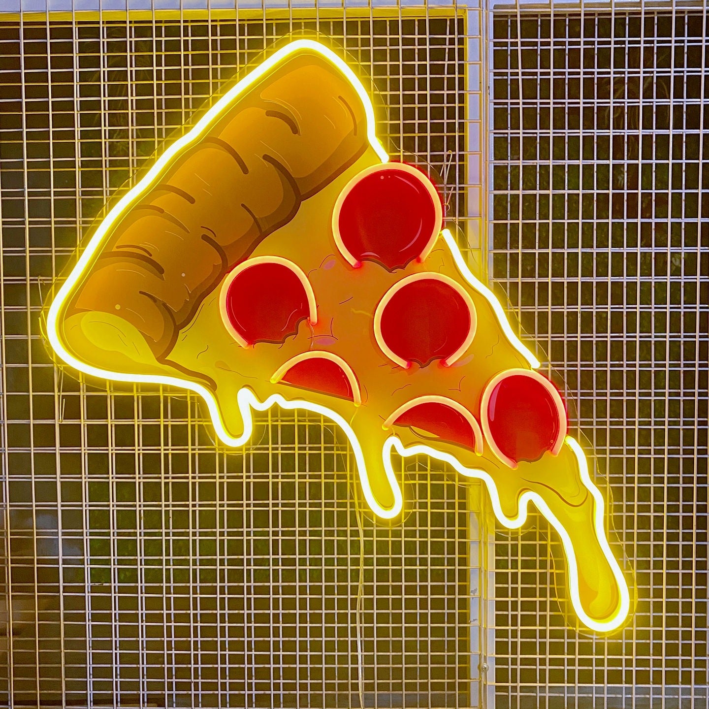 Pizza Art Work Neon Sign