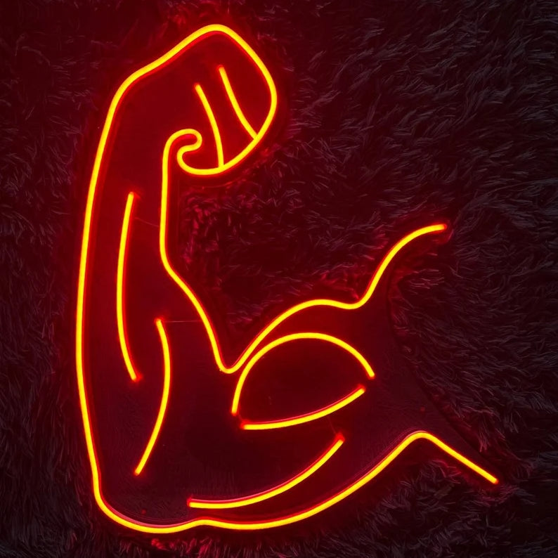 Muscle Neon Sign
