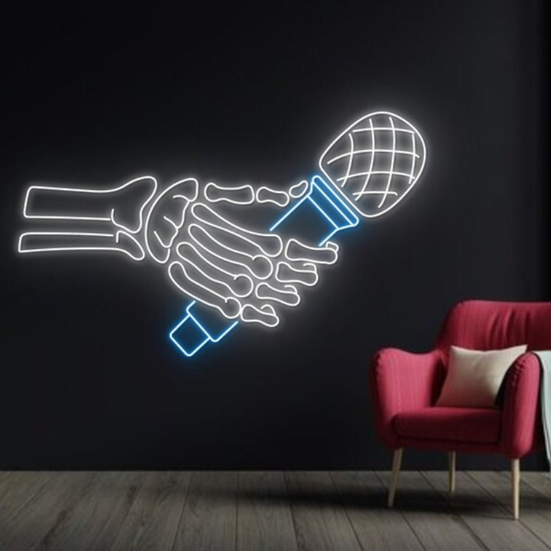 Karaoke Night Club Neon Sign
