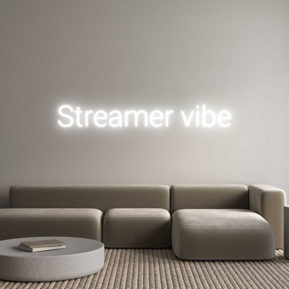 Custom Neon: Streamer vibe