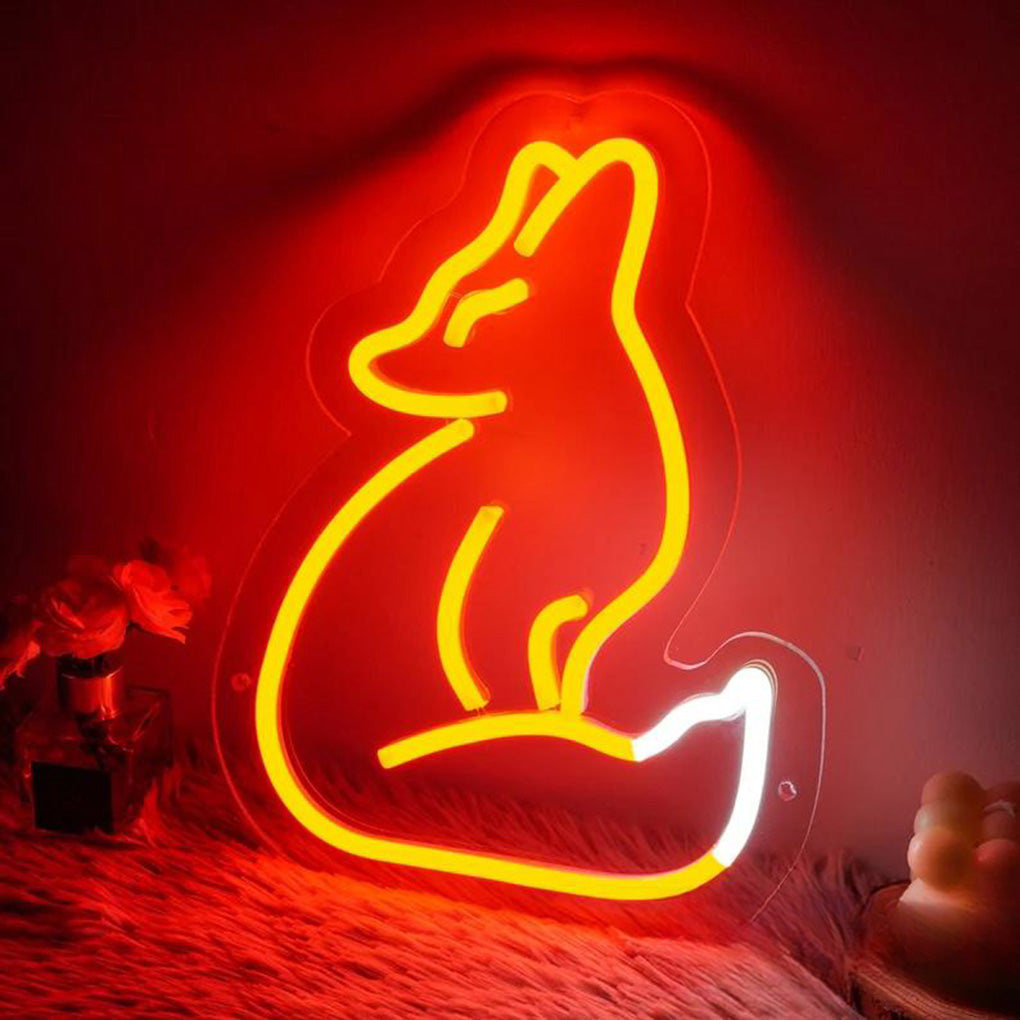 Fox Neon Sign