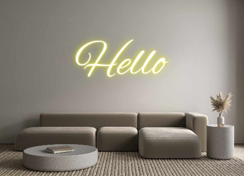 Custom Neon: Hello