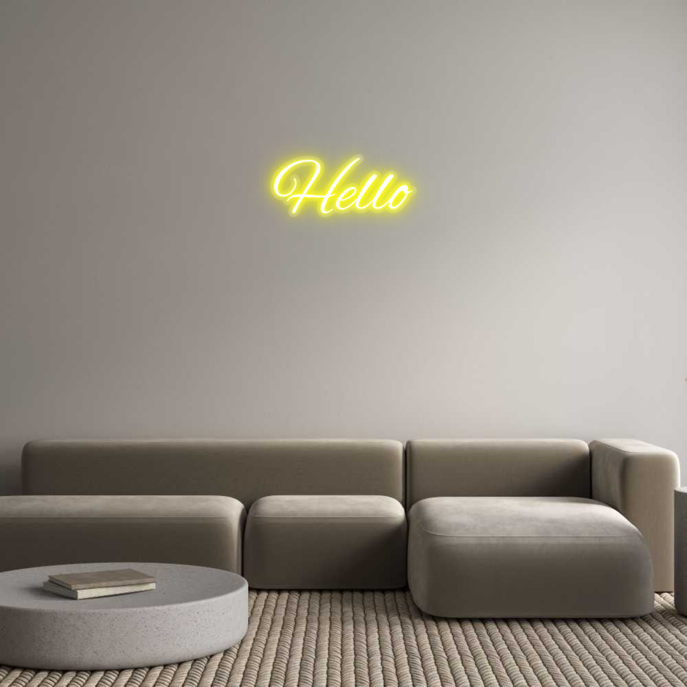 Custom Neon: Hello