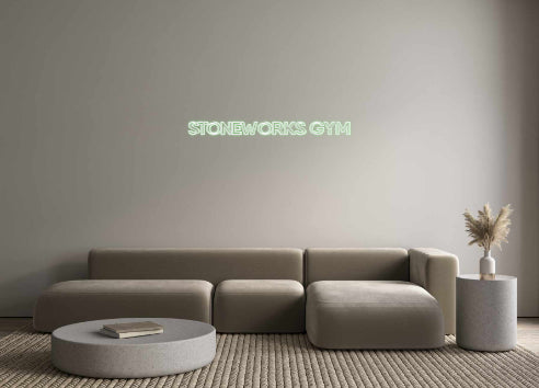 Custom Neon: Stoneworks Gym