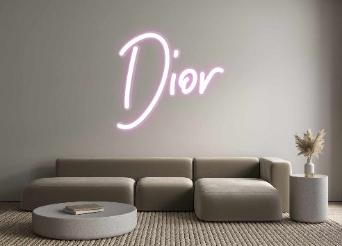 Custom Neon: Dior