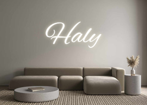 Custom Neon: Haly