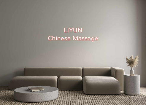 Custom Neon: LIYUN
Chines...
