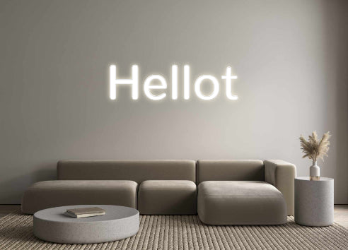 Custom Neon: Hellot