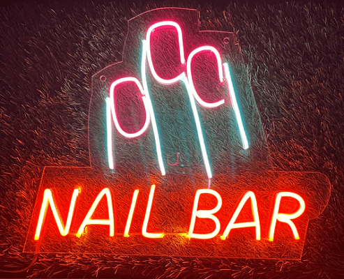Nail Bar Neon Sign Light