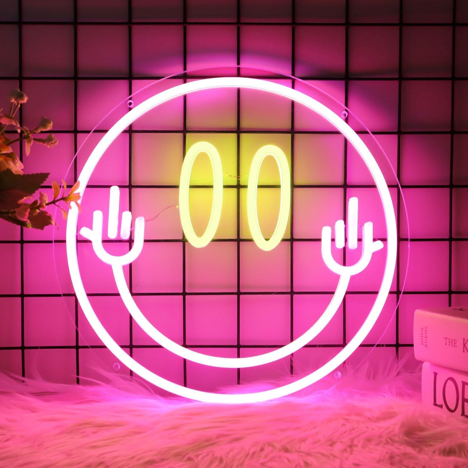 Smiley Face Neon Sign