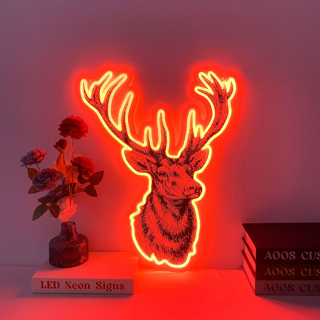 Deer Neon Sign