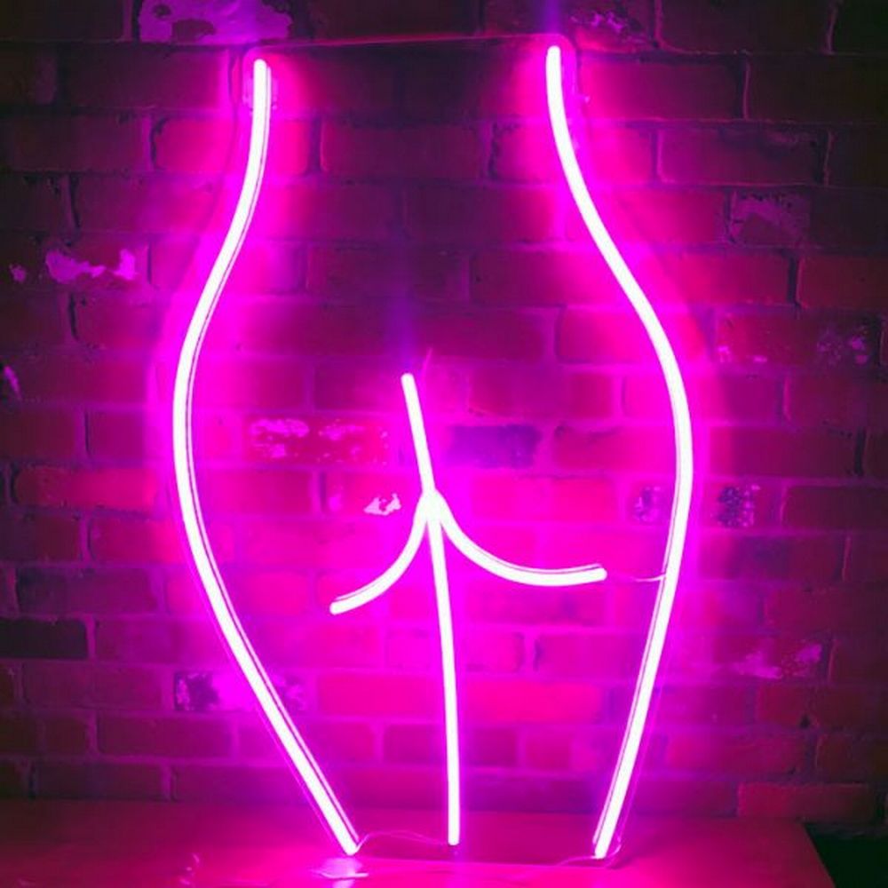 Artistic Nude Neon Sign