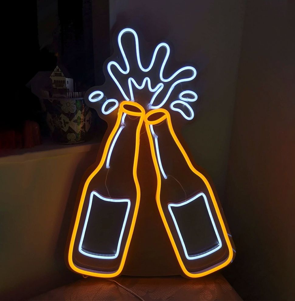 Beer Bottle Neon Sign