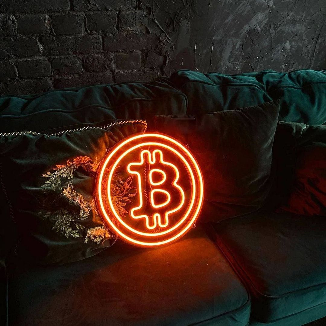 Bitcoin Neon Sign