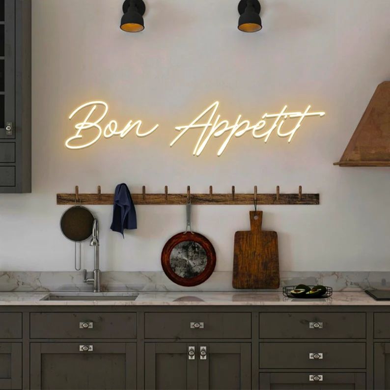 Bob Appetit Neon Sign