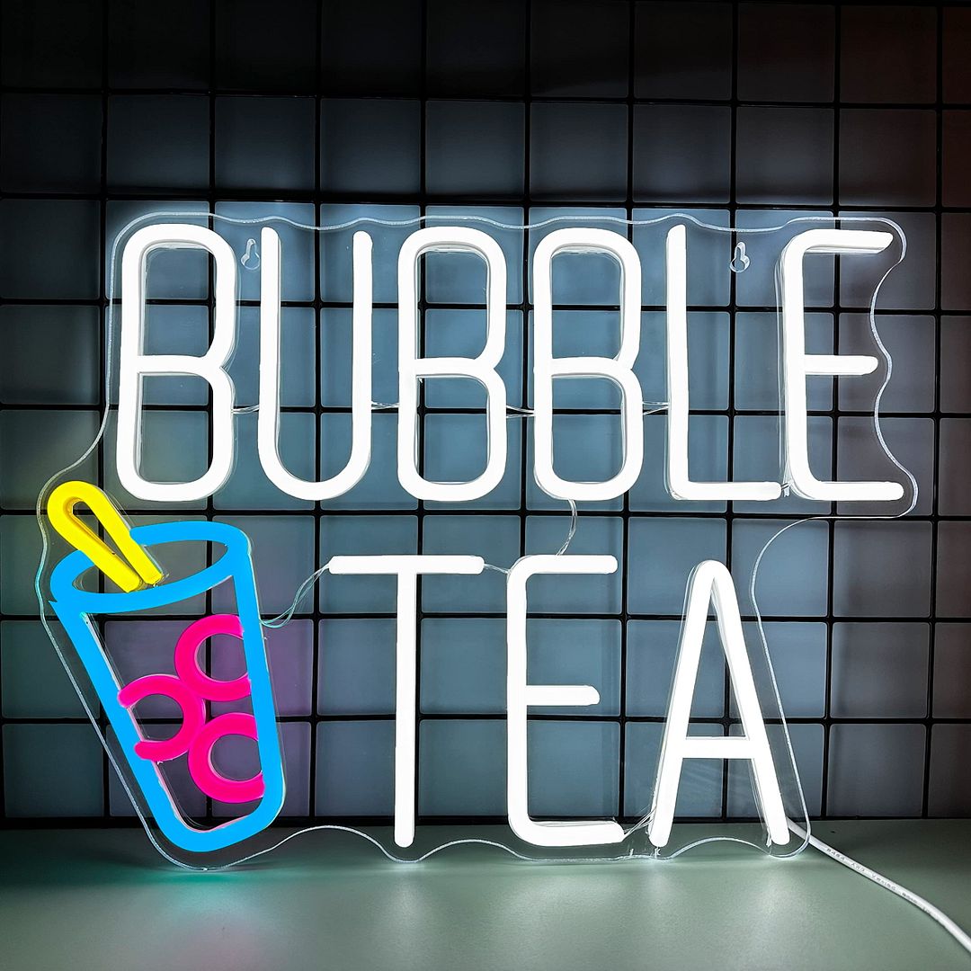 Bubble Tea Neon Sign