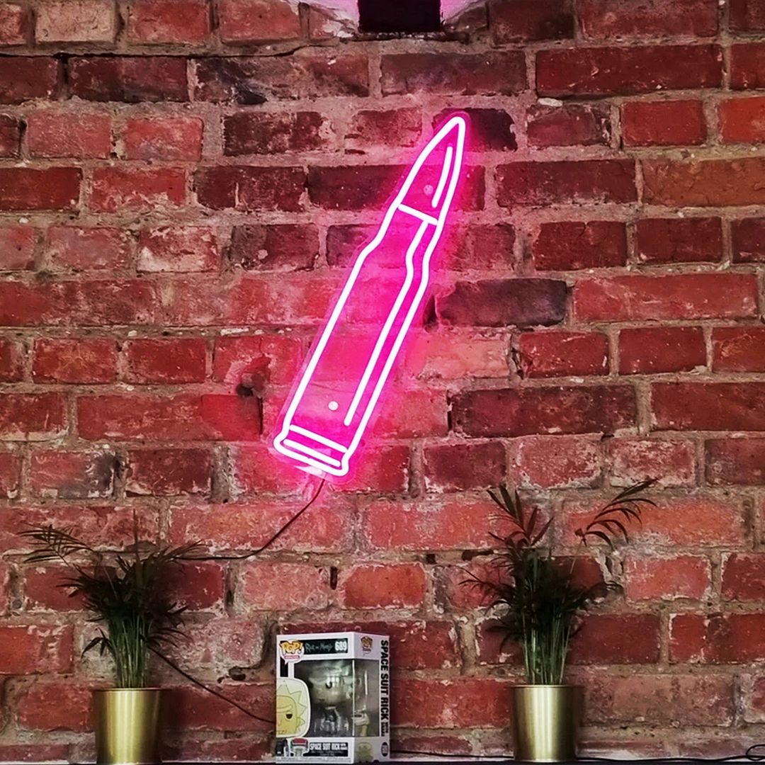 Bullet Neon Sign