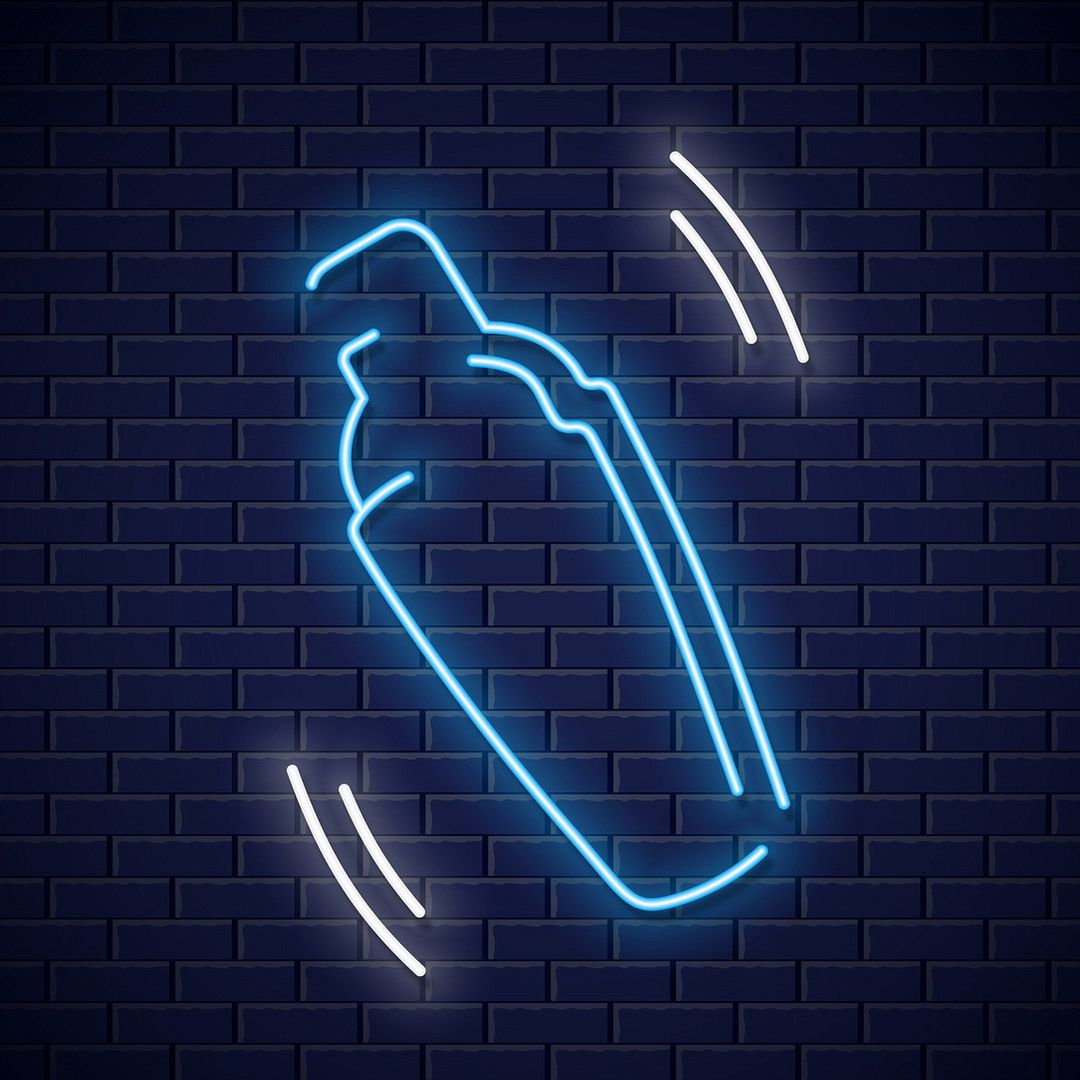 Cocktail Mix Shaker Bar Neon Sign