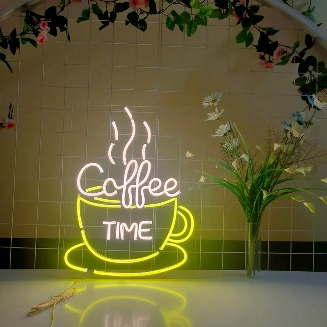 Coffee Time Neon Sign