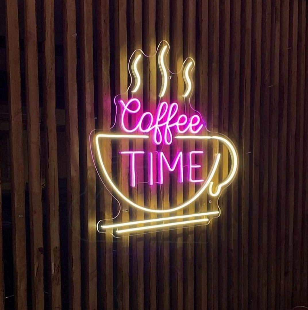 Coffee Time Neon Sign