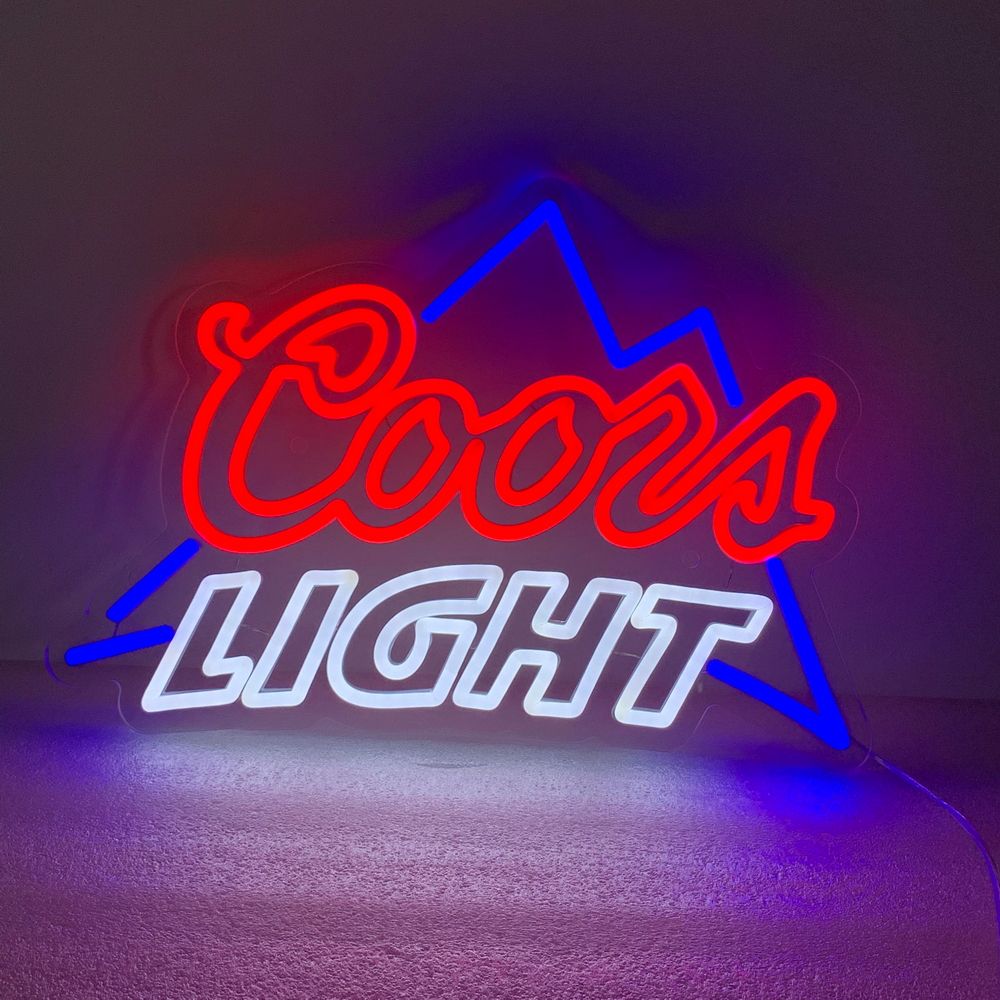 Coors Light Neon Sign