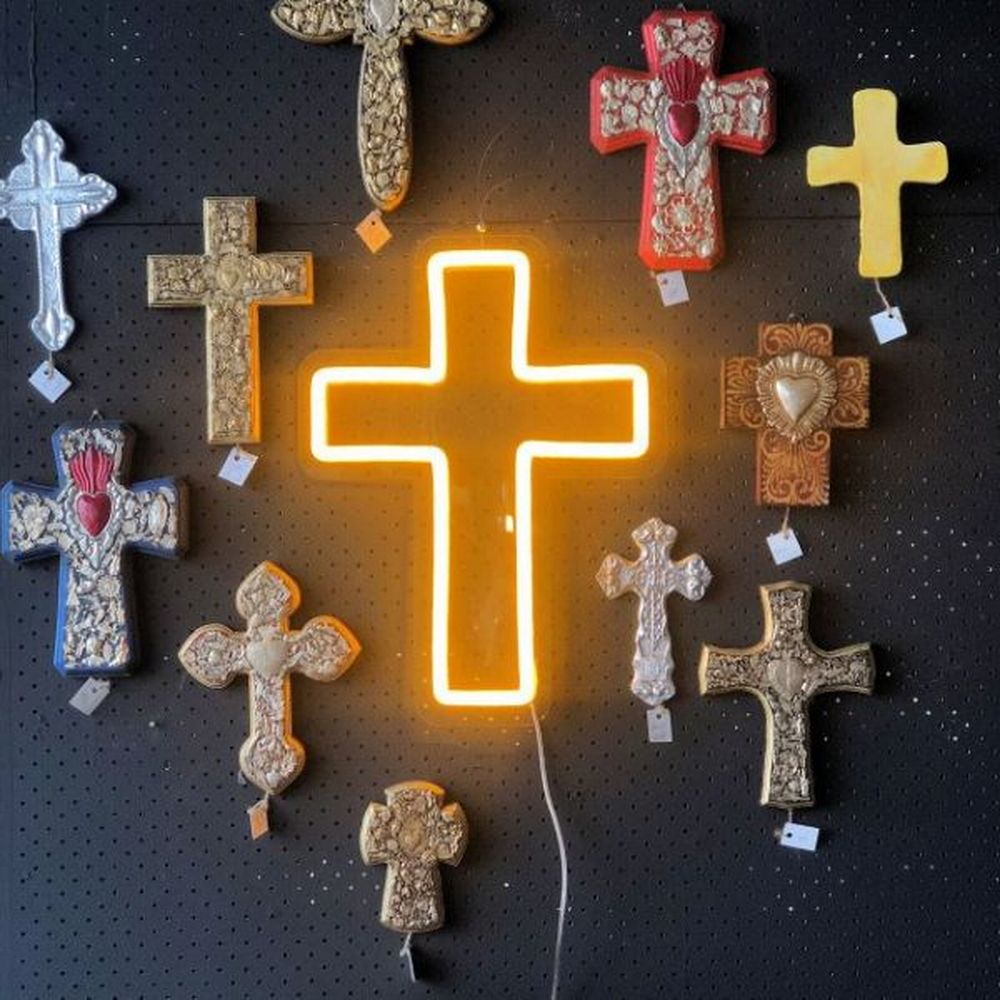 Cross Neon Sign