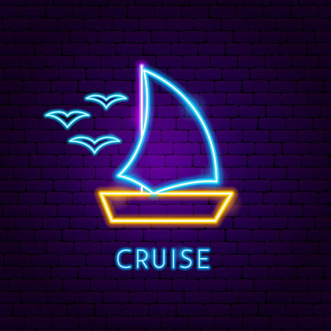 Cruise Boat Neon Sign