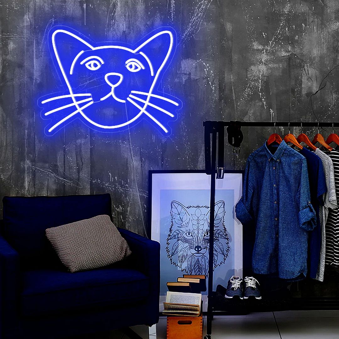 Cute Cat Neon Sign