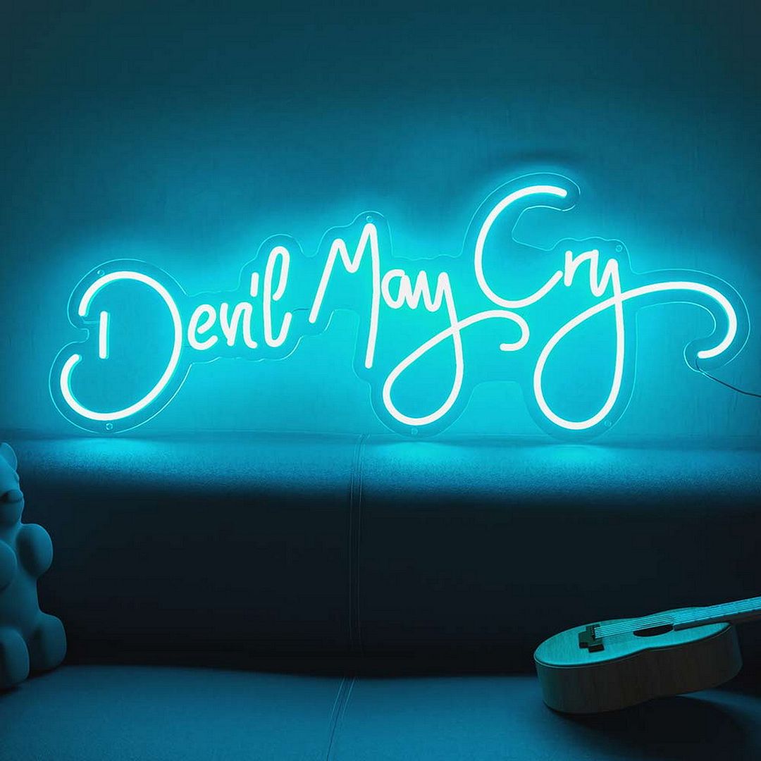 Devil May Cry Neon Sign