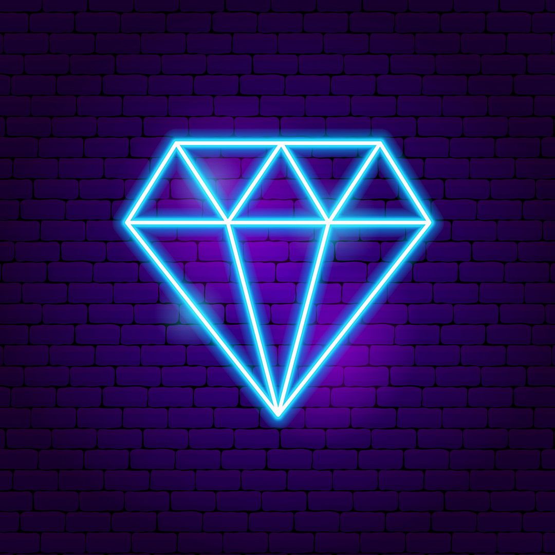 Diamond Neon Sign