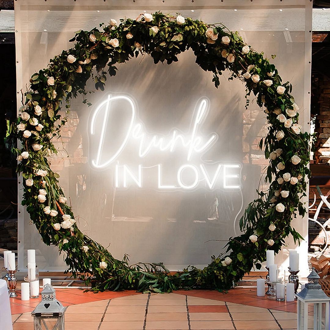 Drunk in Love Neon Sign