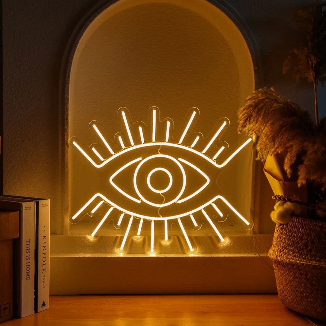Evil Eye Neon Sign