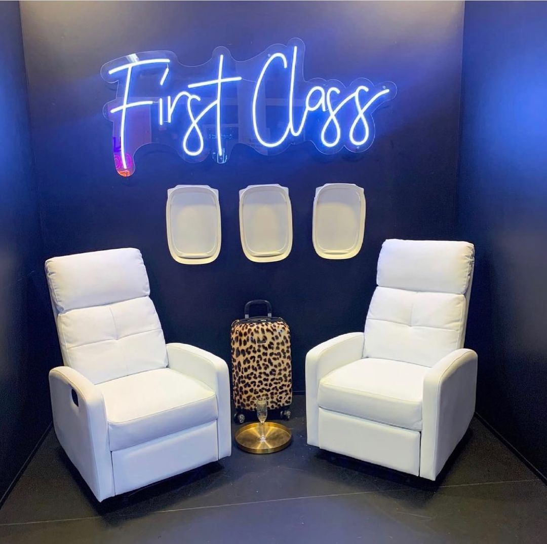 First Class Neon Sign