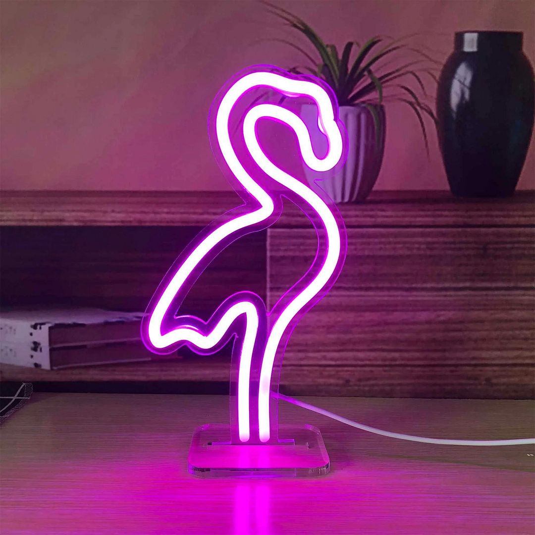 Flamingo Art Led Neon Sign