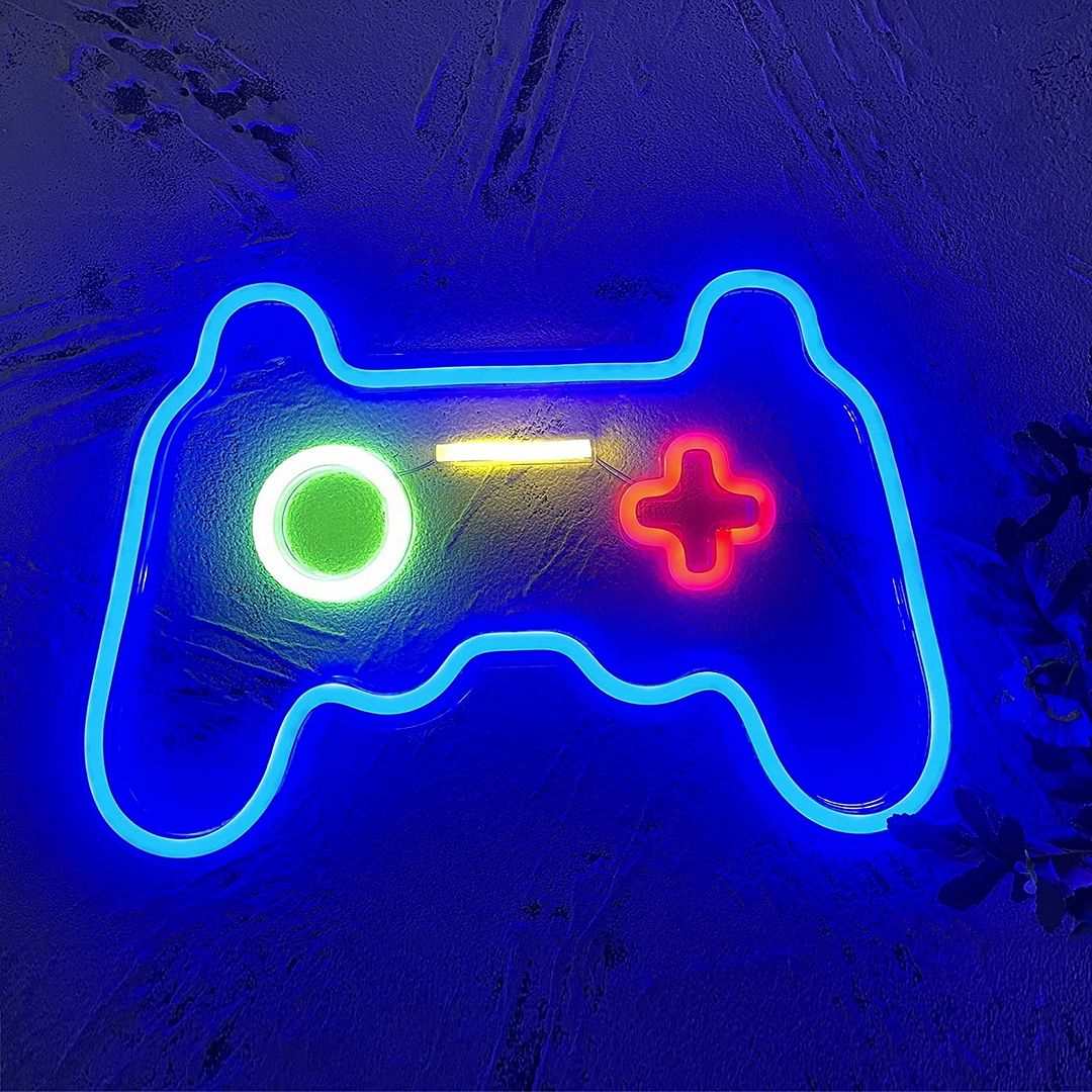 Gamepad Controller Neon Sign