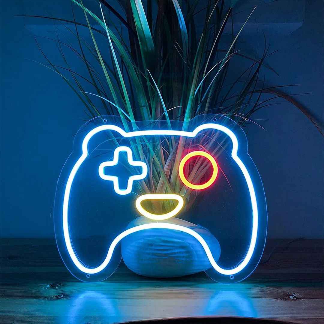 Gamepad Controller Neon Sign