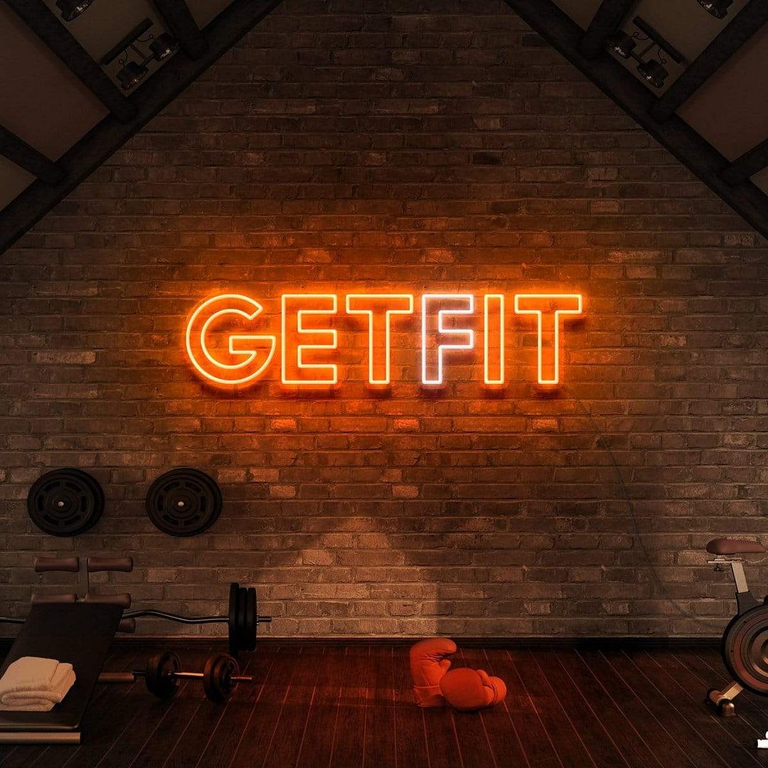 Get Fit (Get It) Neon Sign