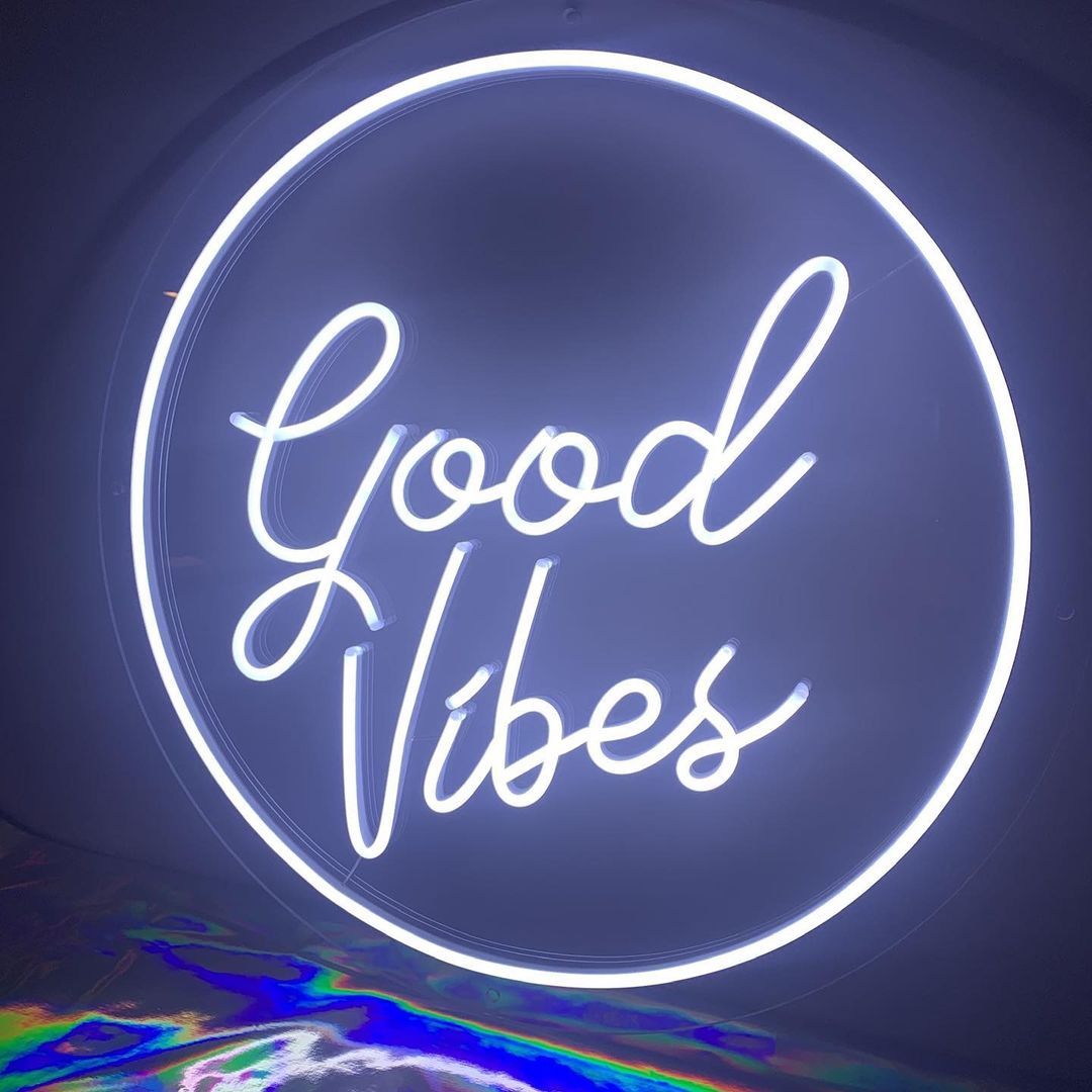 Good Vibes Neon Sign