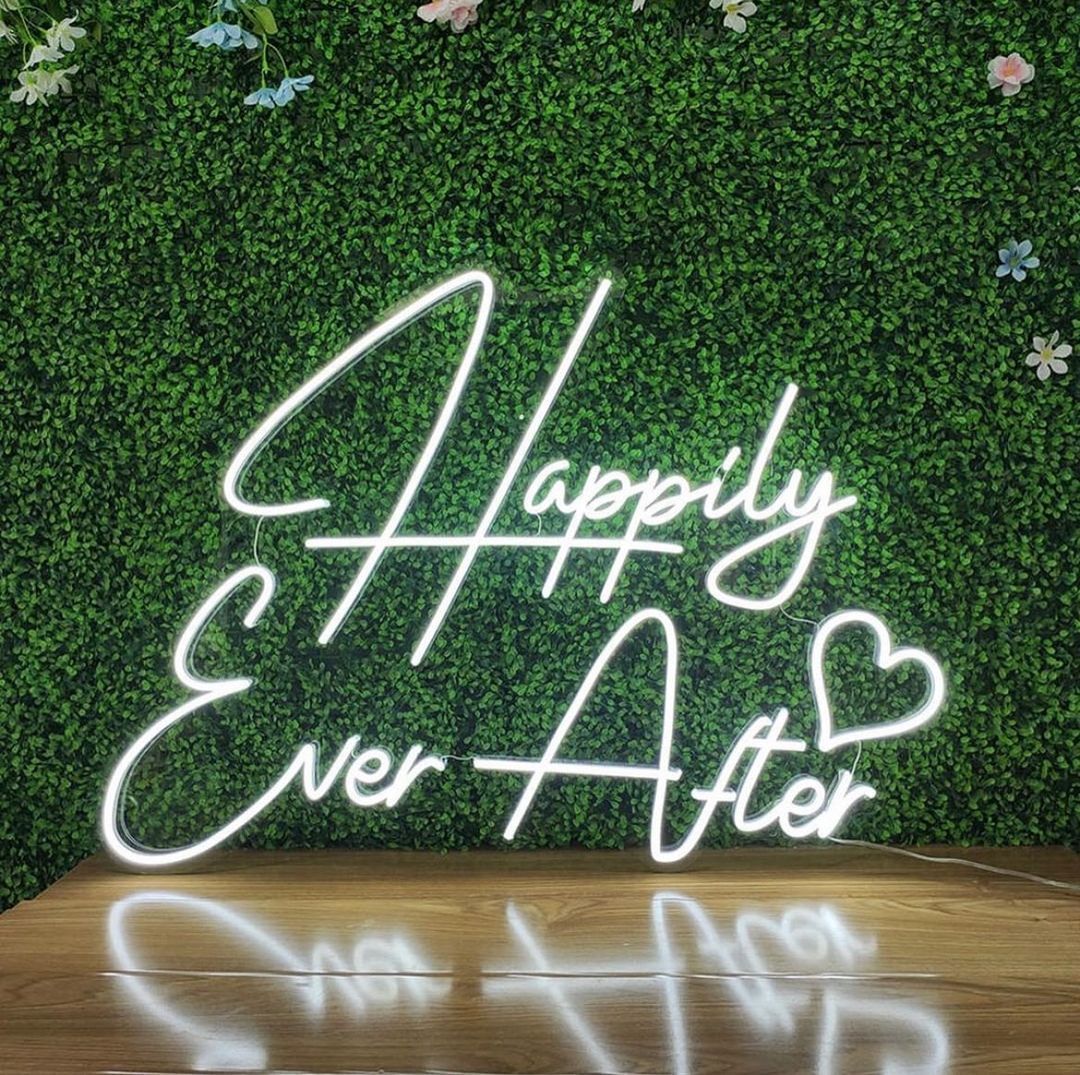 Happily Ever After Neon Sign