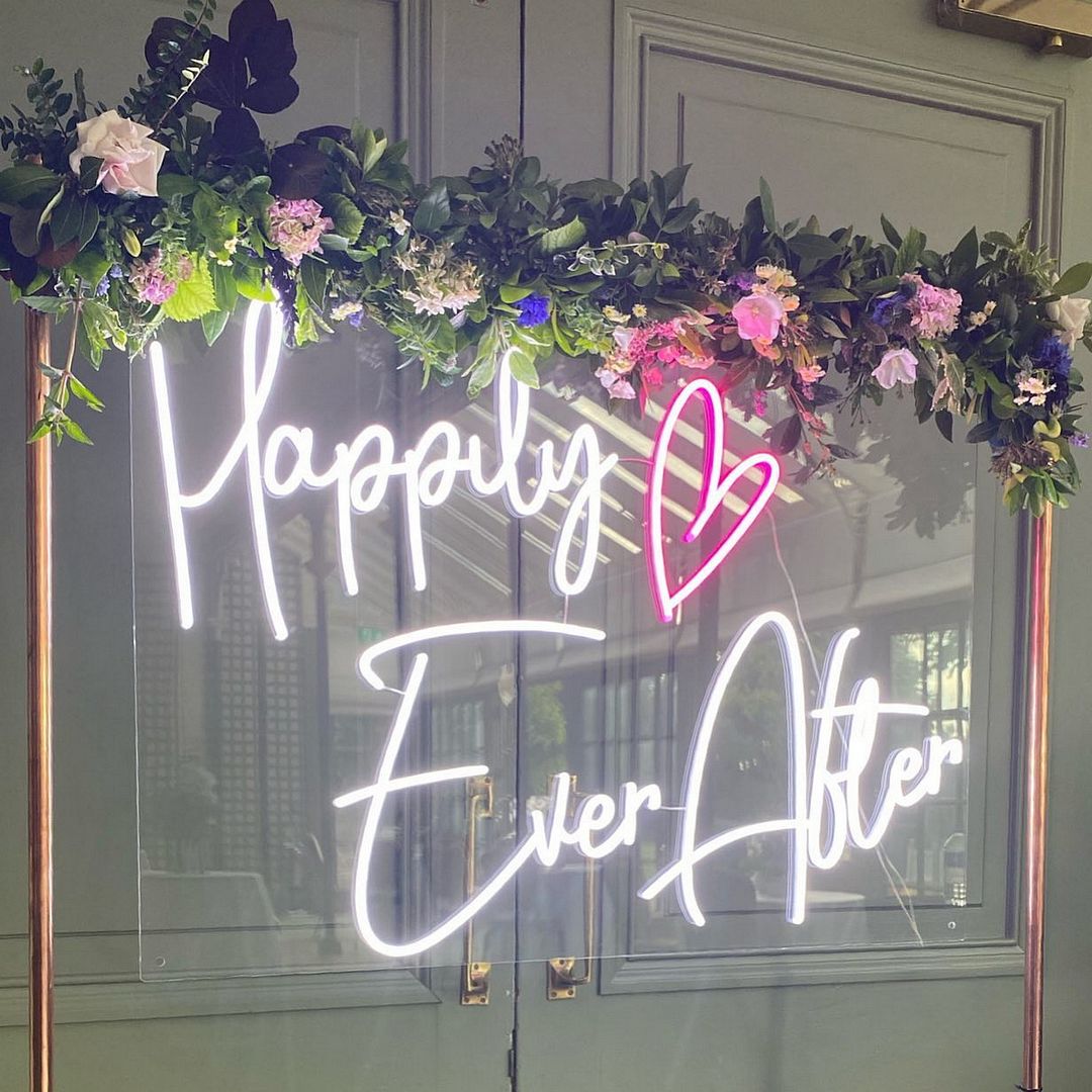 Happily Ever After Neon Sign