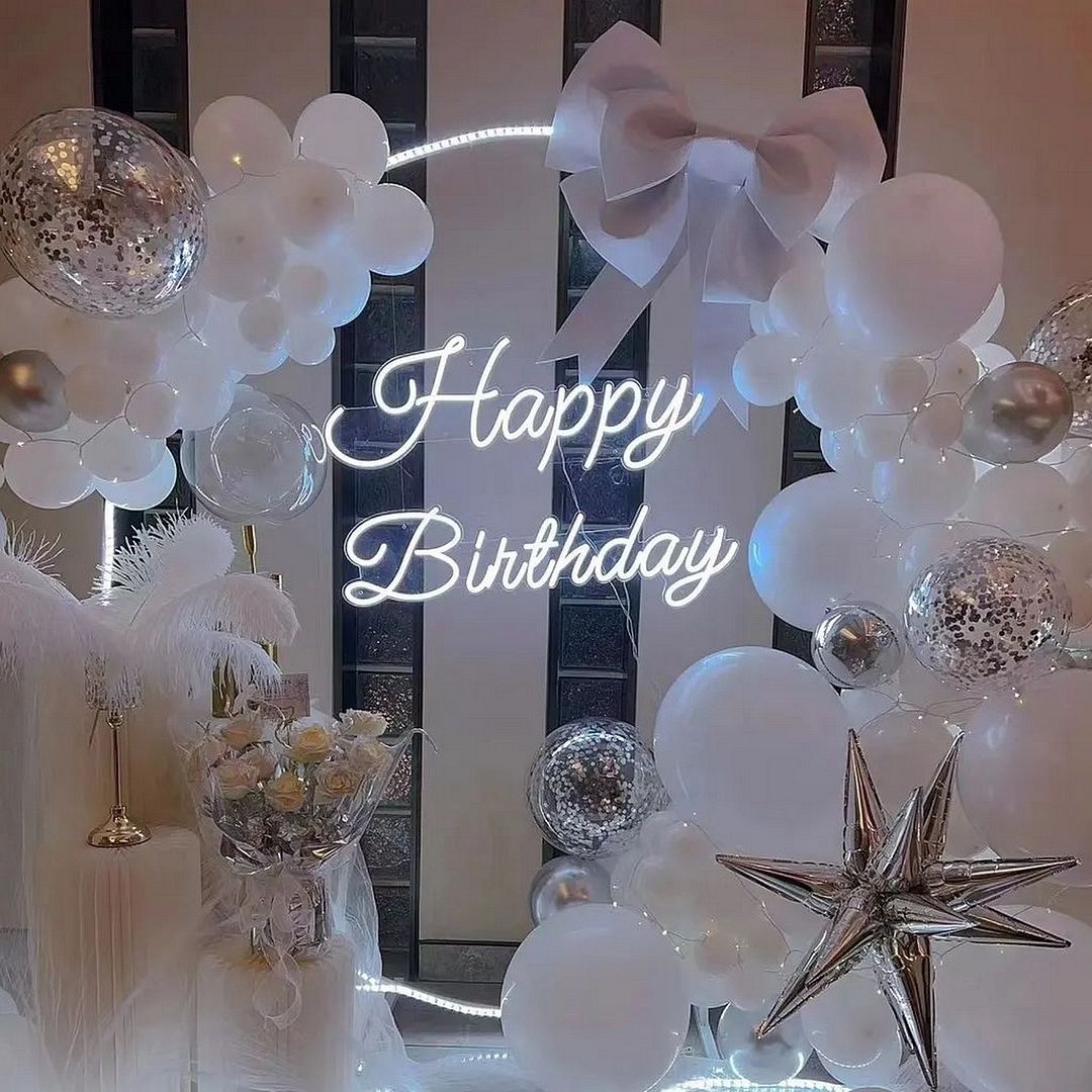 Happy Birthday  Neon Sign