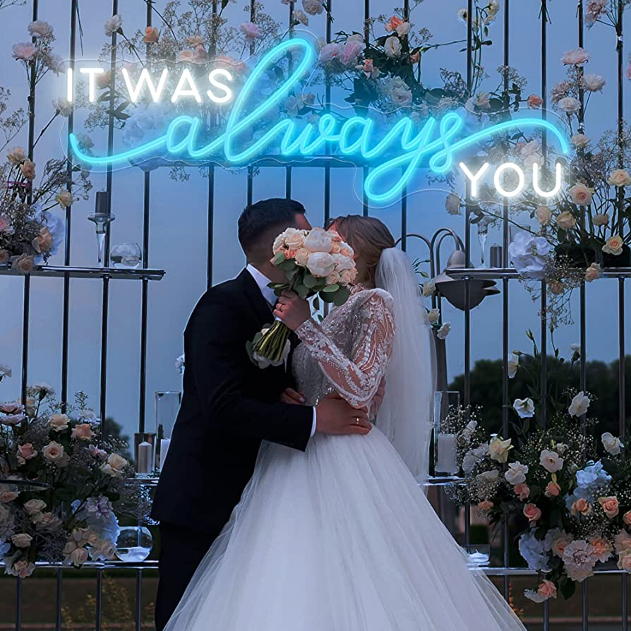 Creating Unforgettable Memories: Neon Lights for Wedding Decor