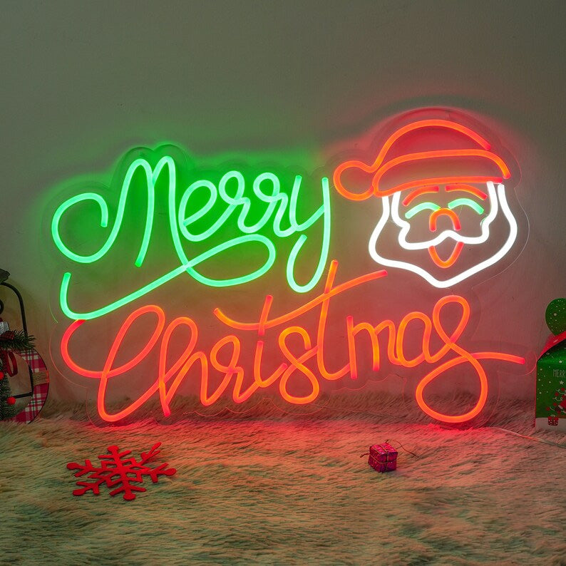 Merry Christmas Neon Sign