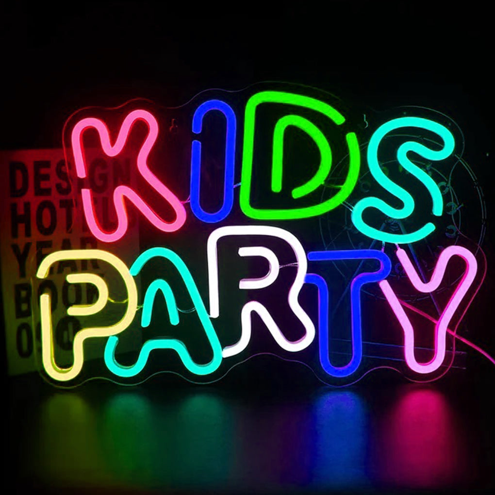 Kids Party Neon Sign