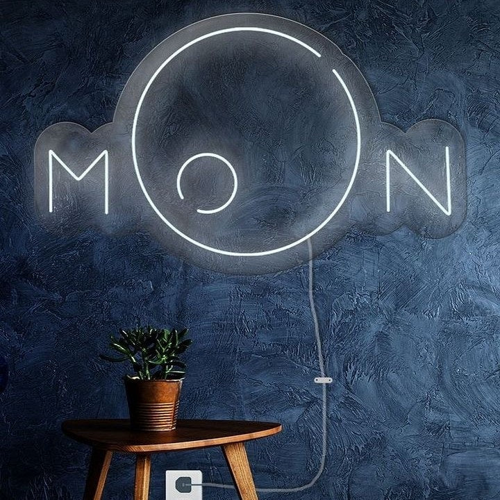 Moon Neon Sign