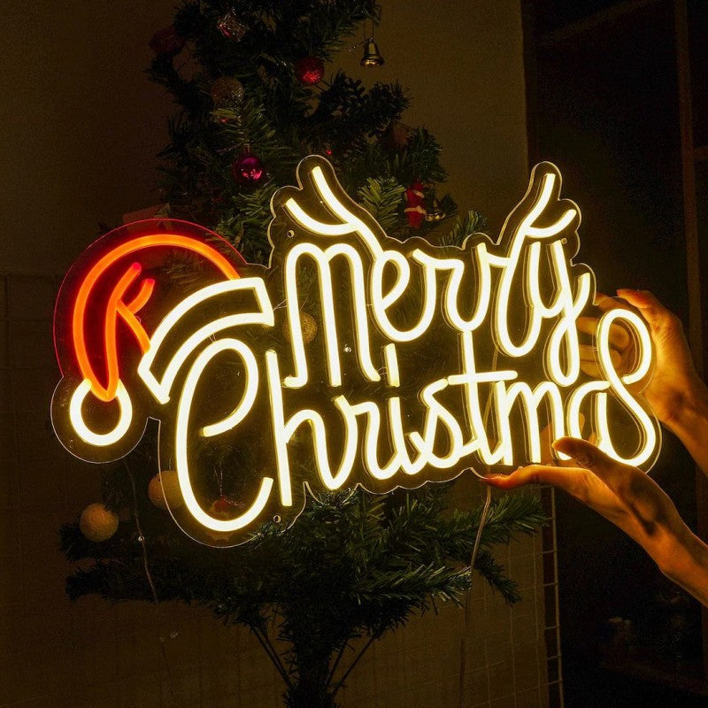 Merry Christmas Neon Sign